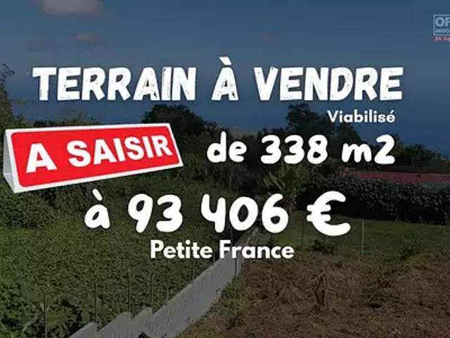Terrain vente à La Réunion