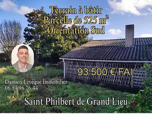 Terrain vente à Nantes, Saint-philbert-de-grand-lieu