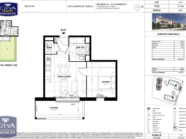 Appartement vente à Mont-de-Marsan, Saint-pierre-du-mont