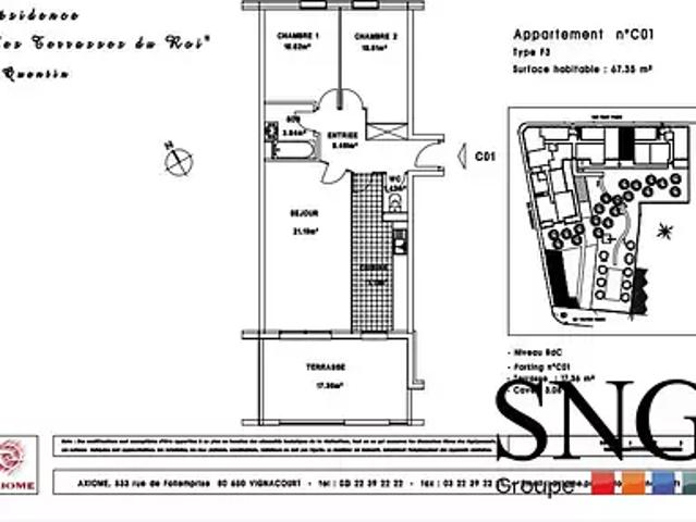 Appartement location à Saint-Quentin, Saint-quentin