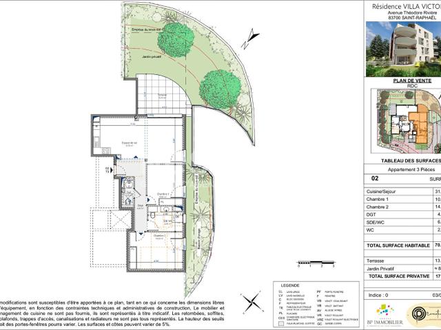 Appartement vente à Arrondissement de Draguignan, Saint-raphaël
