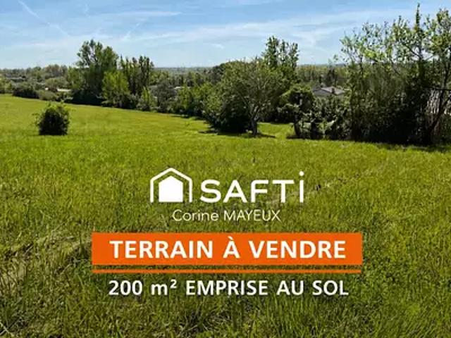 Terrain vente à Lauzerin, Saint-Rustice