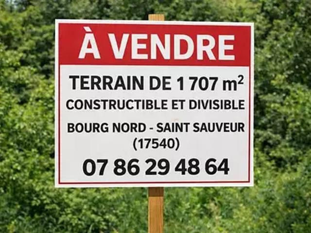 Terrain vente à Petite Sablière, Saint-Sauveur-d'Aunis