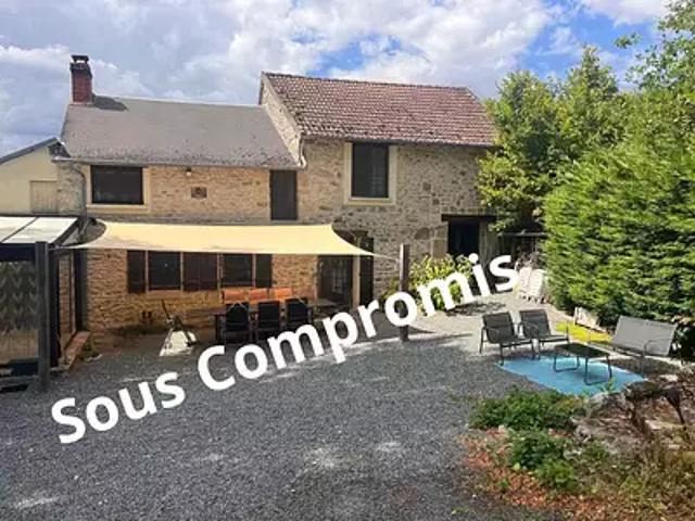 Maison vente à Aubusson, Saint-silvain-sous-toulx