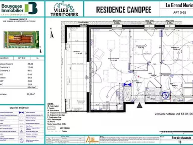 Appartement vente à Dax, Saint-vincent-de-tyrosse