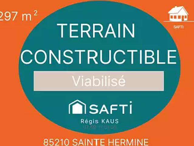 Terrain vente à Fontenay-le-Comte, Sainte-hermine