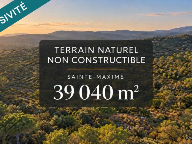 Terrain vente à Arrondissement de Draguignan, Sainte-maxime