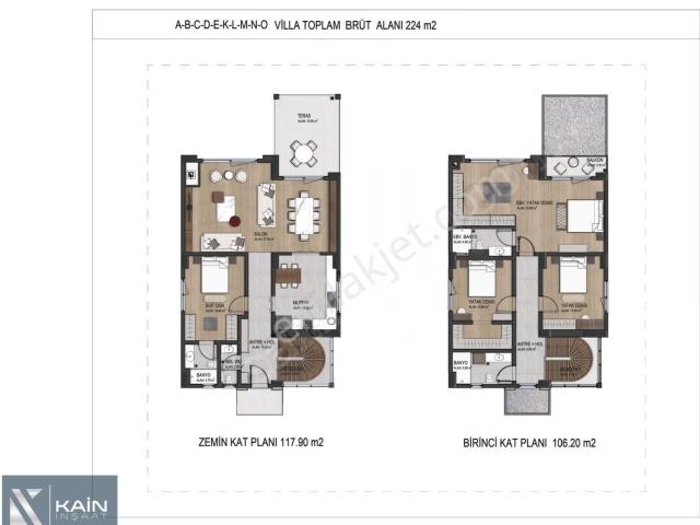 İzmit, Kocaeli içerisinde satılık Villa