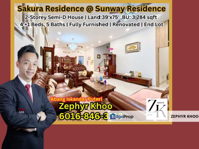 House for sale in Sunway Iskandar, Iskandar Puteri