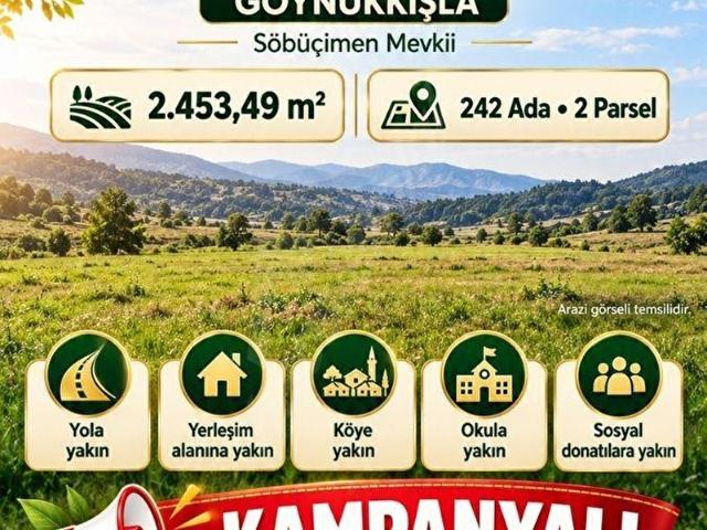 Göynükkışla, Hadim içerisinde satılık mülk