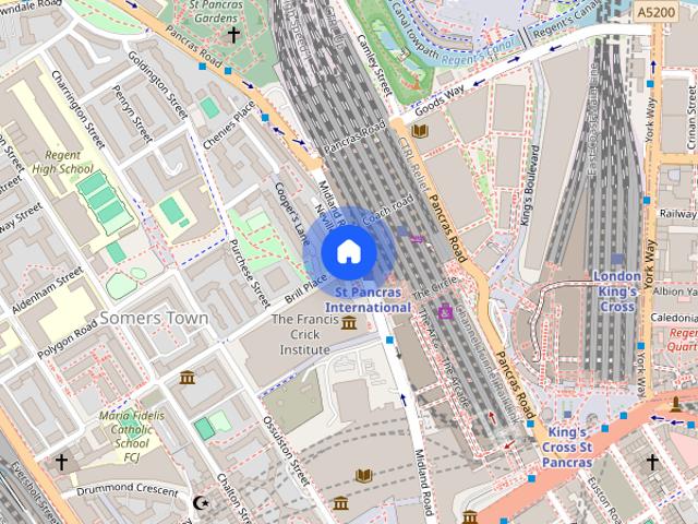 Apartment for rent in Somers Town, Greater London