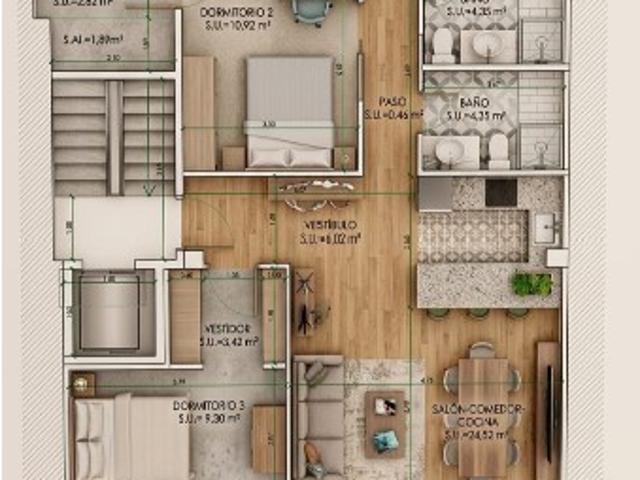 Piso en venta en Ferrol