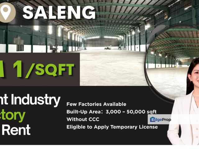 Warehouse for rent in Kulai, Johor