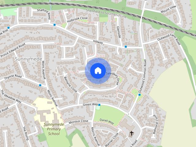 Apartment for rent in Sunnymede, Billericay