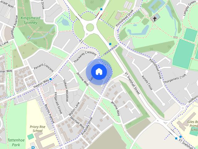 House for rent in Tattenhoe Park, Shenley Brook End