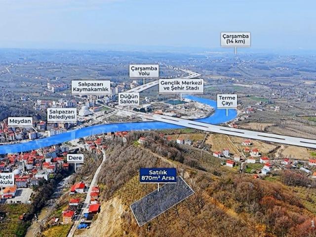 Salipazari, Samsun içerisinde satılık Arsa