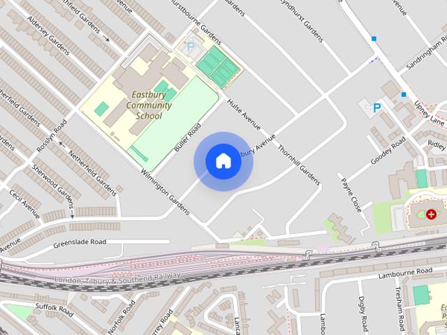 House for rent in London Borough of Barking and Dagenham, Greater London