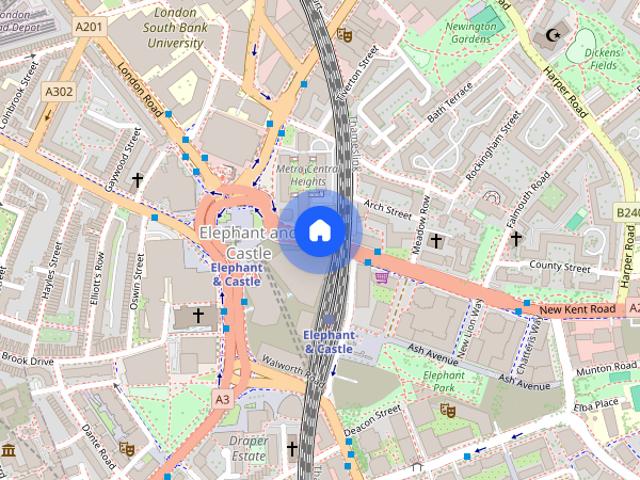 Apartment for rent in Walworth, Greater London