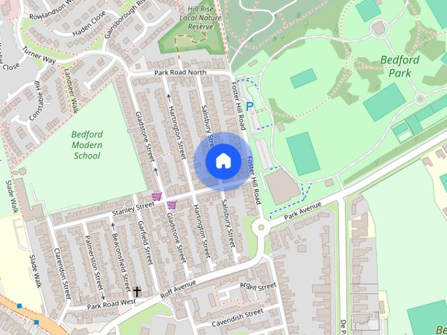House for rent in Harpur, Bedford