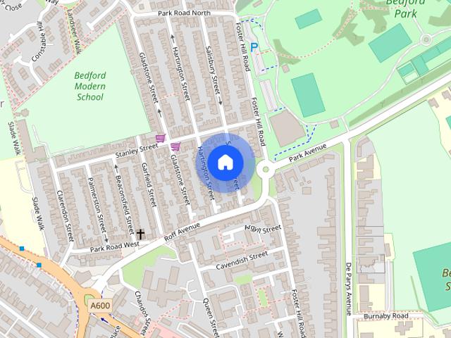 House for rent in Harpur, Bedford