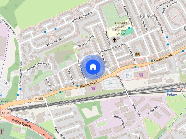 Apartment for rent in Pelaw, Gateshead