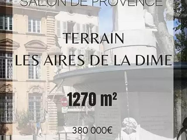 Terrain vente à Aix-en-Provence, Salon-de-provence