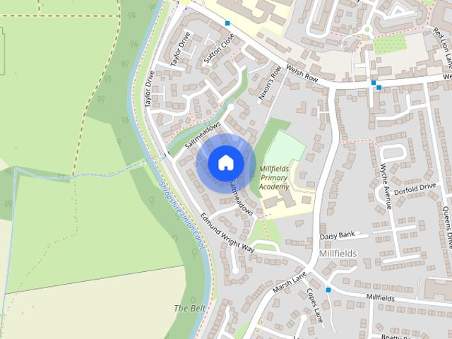 House for rent in Millfields, Nantwich