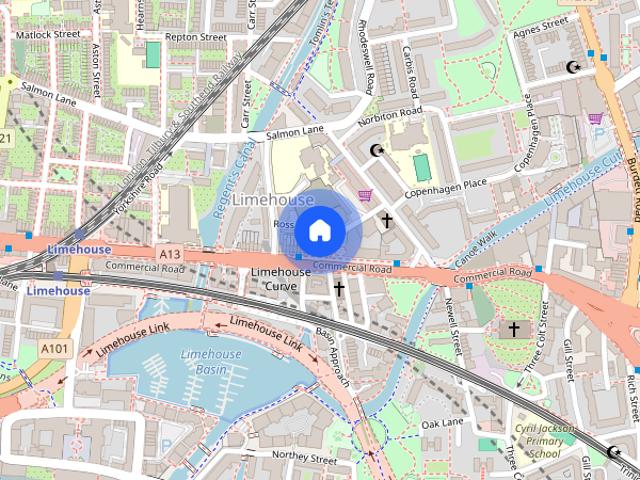 Apartment for rent in London Borough of Tower Hamlets, Greater London