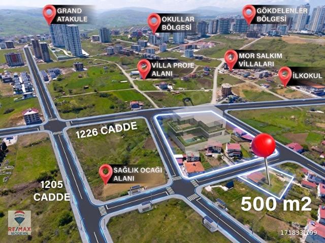 Atakum, Samsun içerisinde satılık Arsa