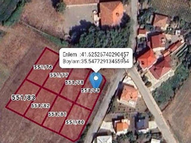 Yakakent, Samsun içerisinde satılık Arsa