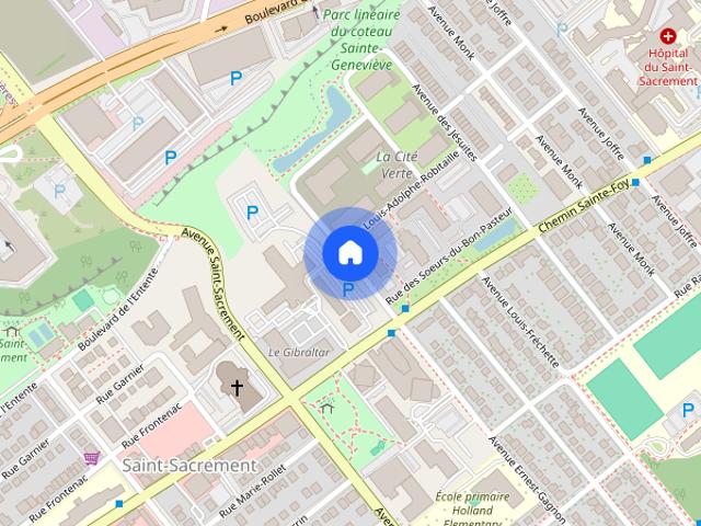 Apartment for rent in La Cité Verte, Québec
