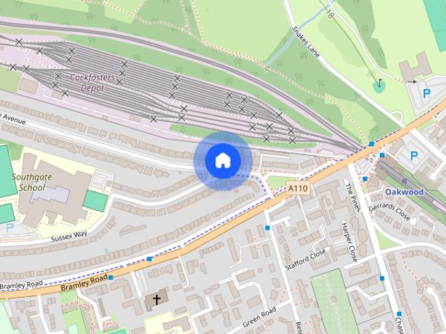 Apartment for rent in Cockfosters, Greater London