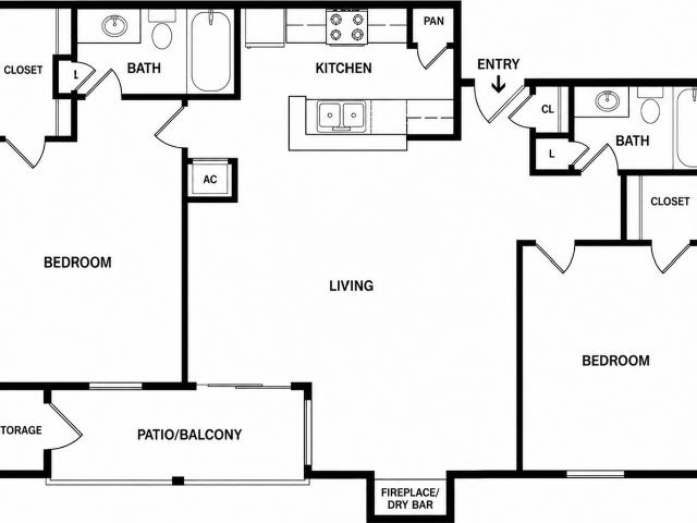 Apartment for rent in South Side, Corpus Christi