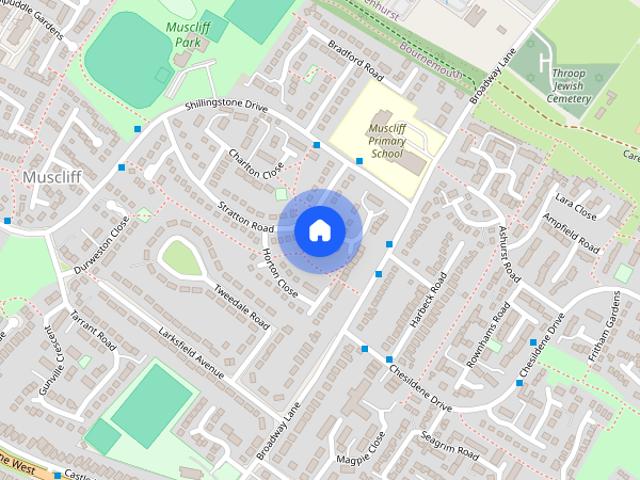 House for rent in Throop, Bournemouth