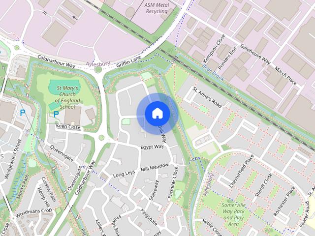 Apartment for rent in Aylesbury, Coldharbour