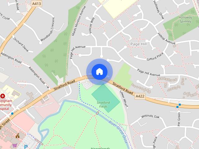 Apartment for rent in Page Hill, Buckingham