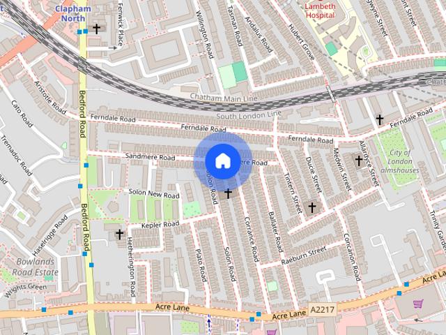 Apartment for rent in Stockwell, Greater London