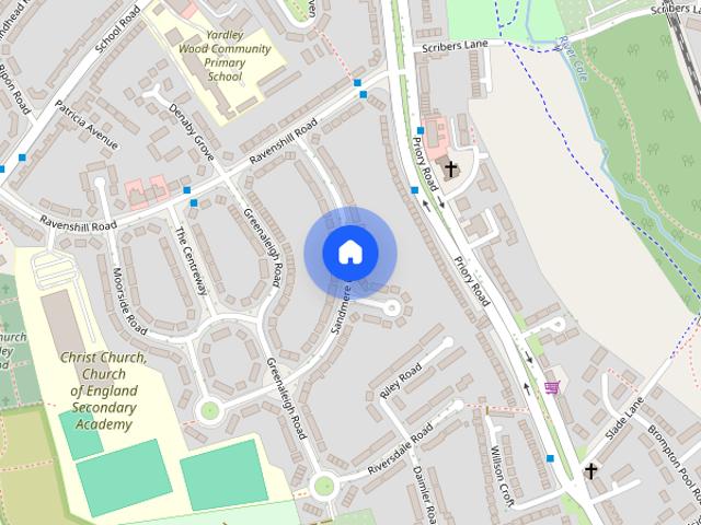 House for rent in Yardley Wood, West Midlands