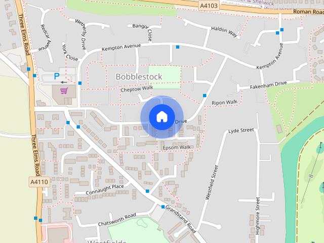 House for rent in Bobblestock, Lower Bullingham