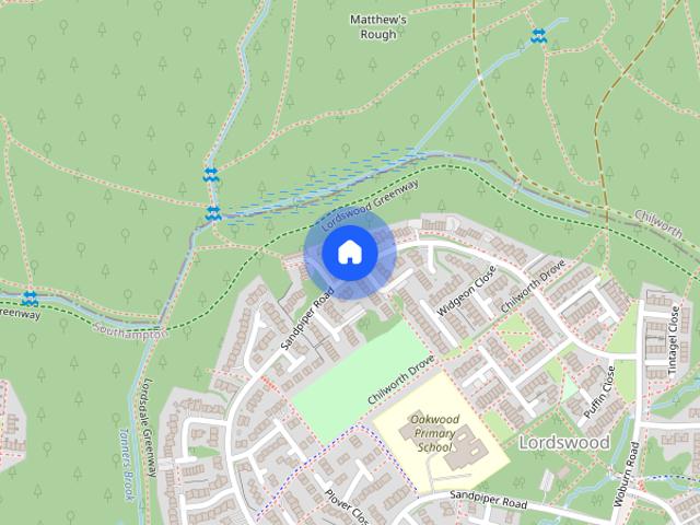 House for rent in Lordswood, Southampton