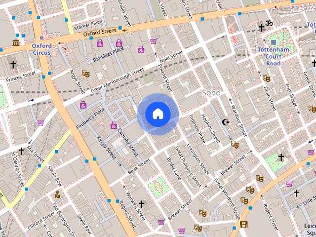 Apartment for rent in Soho, Greater London