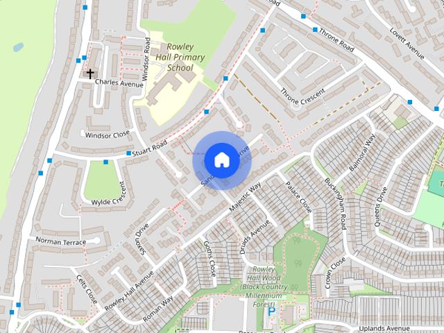 House for rent in Rowley Village, West Midlands
