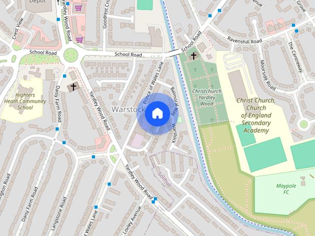 House for rent in Yardley Wood, West Midlands