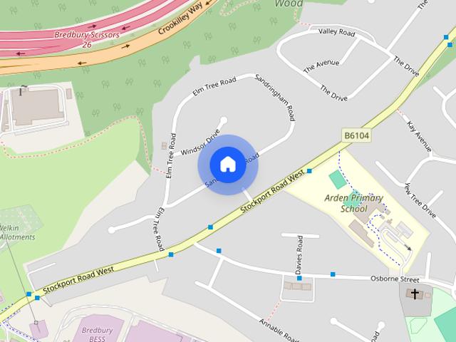 House for rent in Bredbury, Greater Manchester