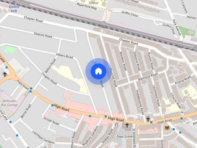 Apartment for rent in Dollis Hill, Greater London