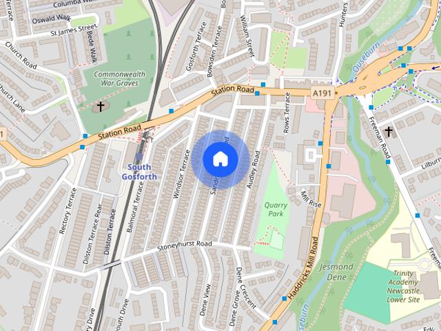 Apartment for rent in South Gosforth, Tyne And Wear