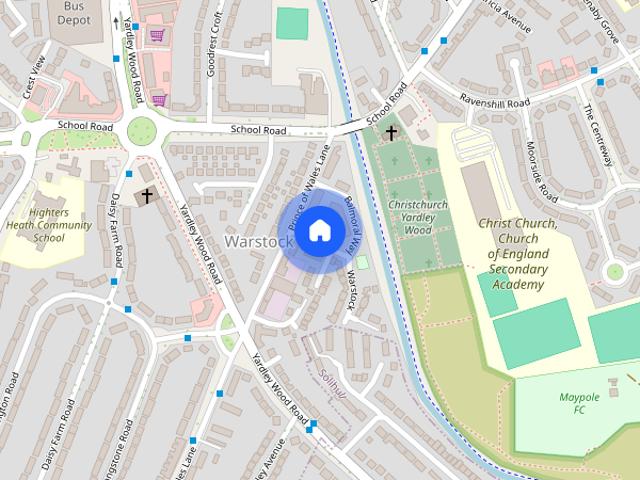 House for rent in Yardley Wood, West Midlands
