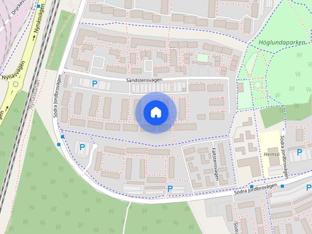 Lägenhet hyra i Jordbro, Stockholms län