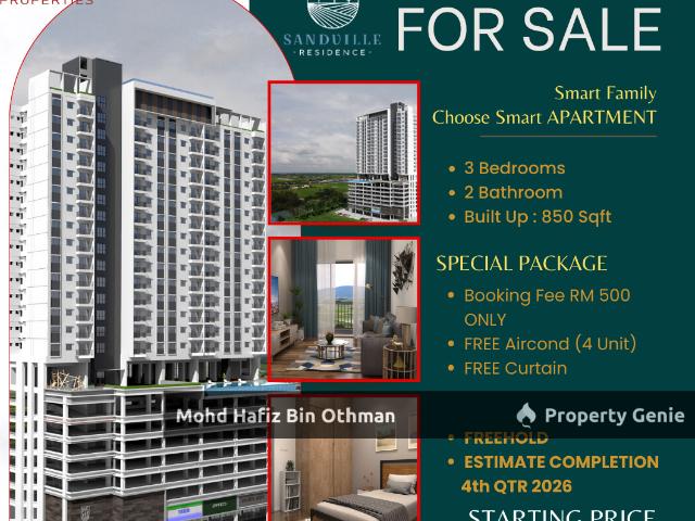 Apartment for sale in Wellesley, Penang
