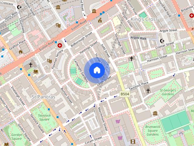 Apartment for rent in Saint Pancras, Greater London